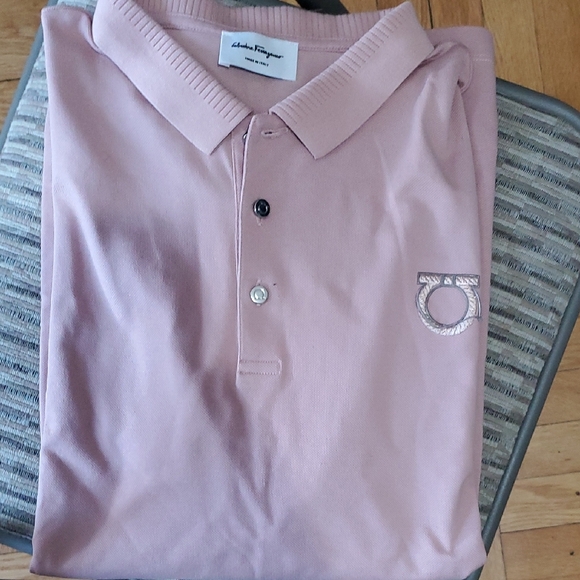 Salvatore Ferragamo Other - Salvatore Ferragamo Pink Polo Shirt